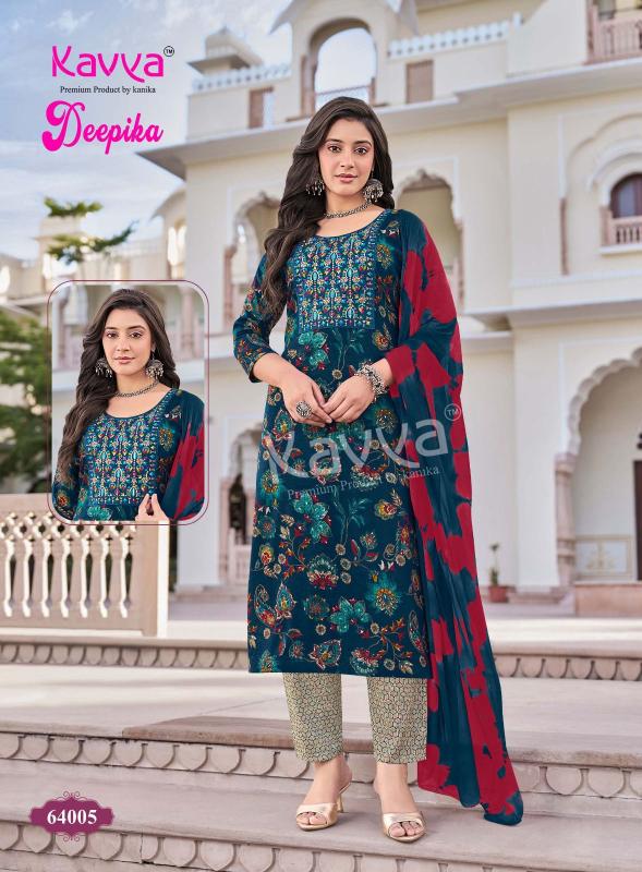 Kavya deepika vol 64 straight kurtis wholesale
